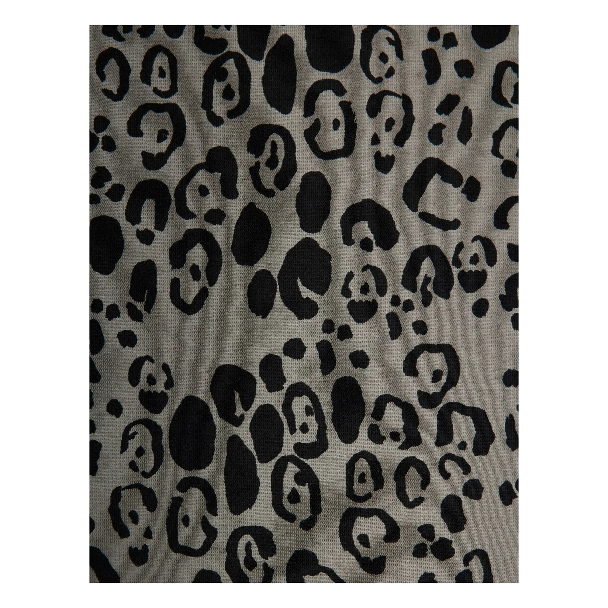 Mini Rodini - Organic Cotton Leopard Leggings | Gray
