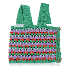 Kalinka - Isabelle Crochet Top | Green