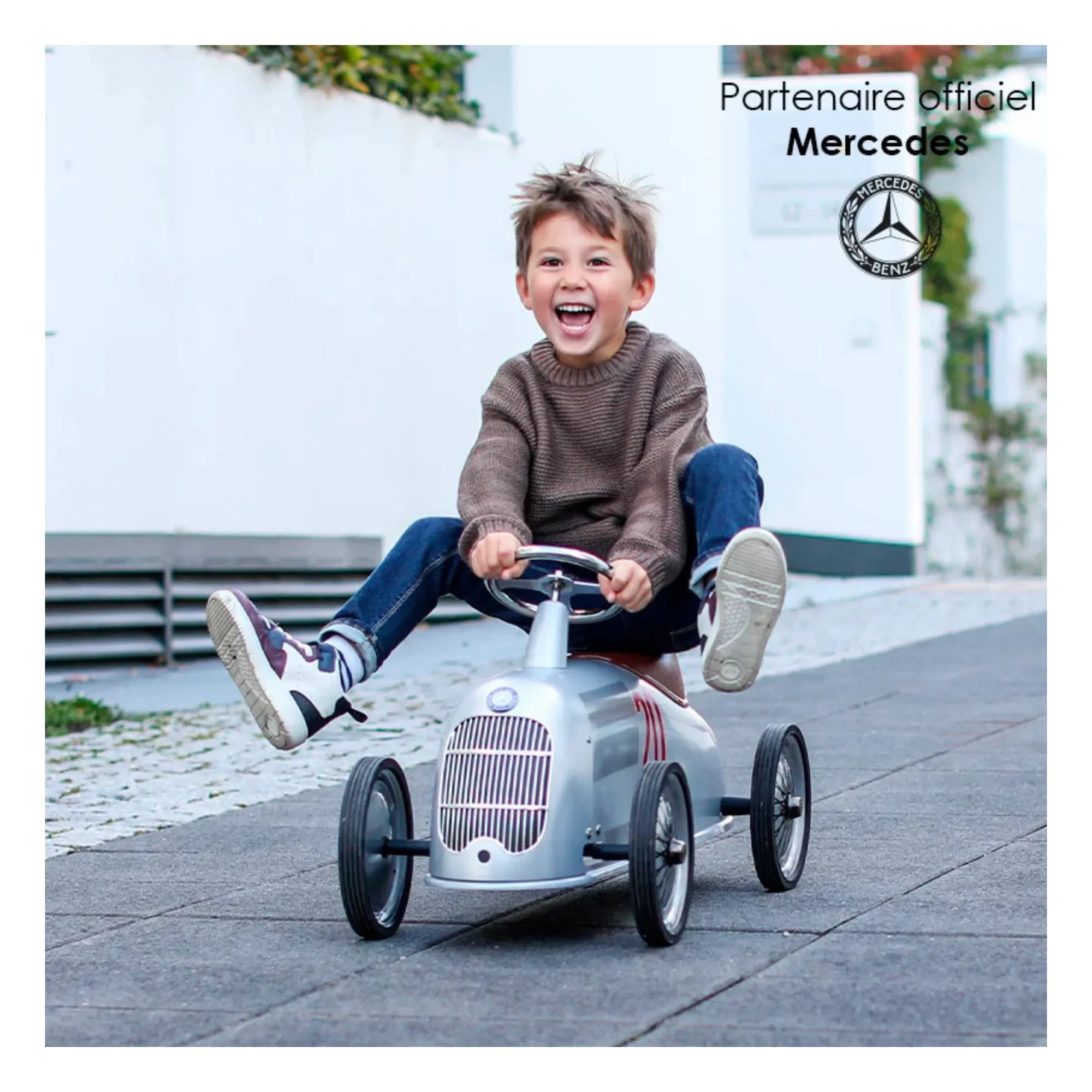 Baghera - Mercedes-Benz Rider Carrier | Silver