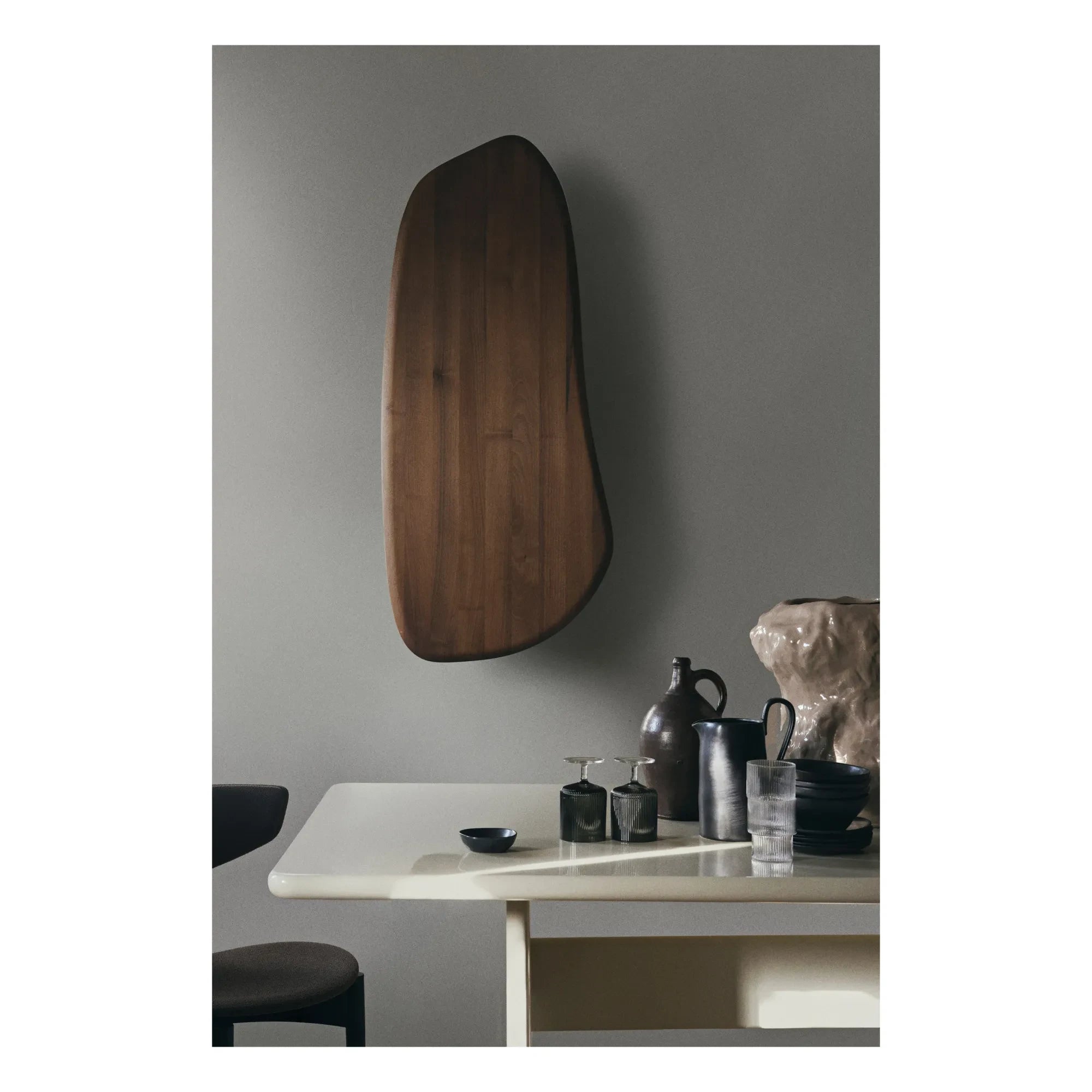 Ferm Living - Feve wall cabinet | Walnut
