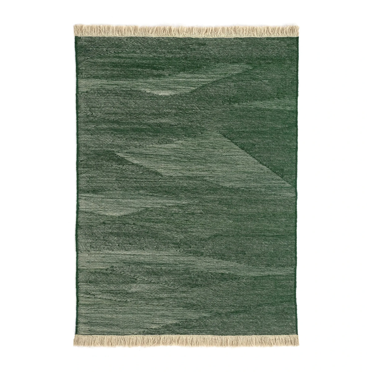 Nanimarquina - Telares Afghan Wool Rug | Chrome Green