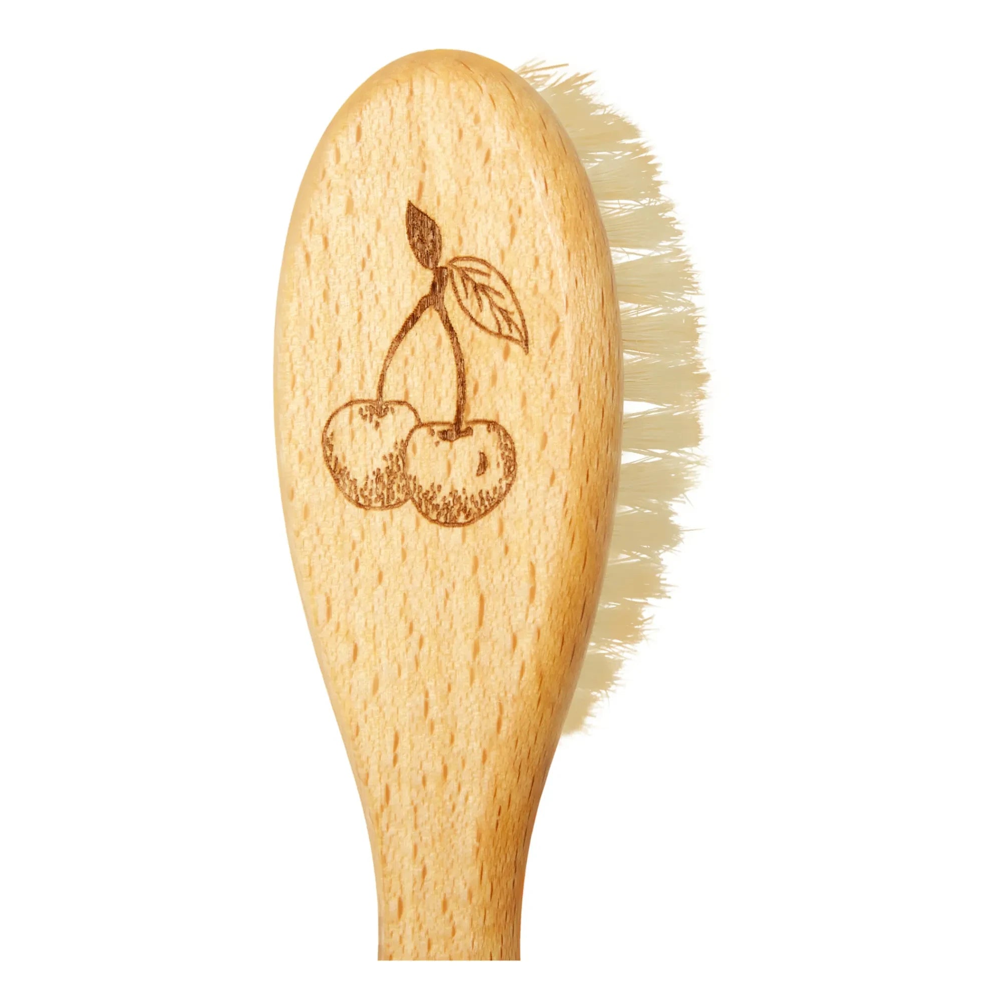Barnabé loves coffee - Beechwood and Silk Hairbrush