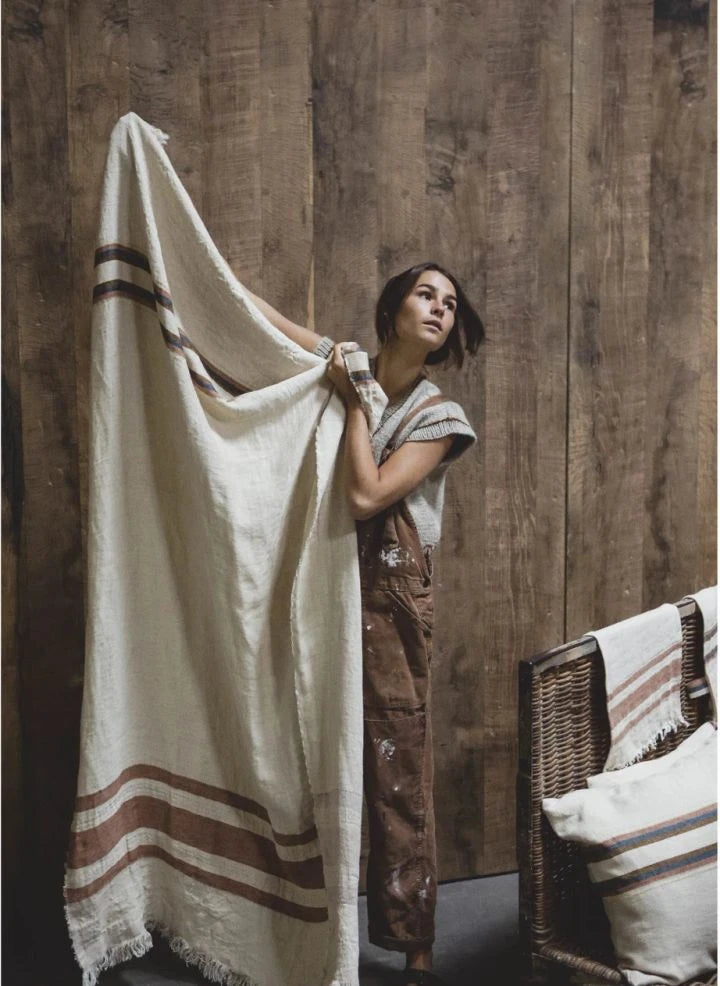 Libeco - Belgian Beach Towel | Ecru