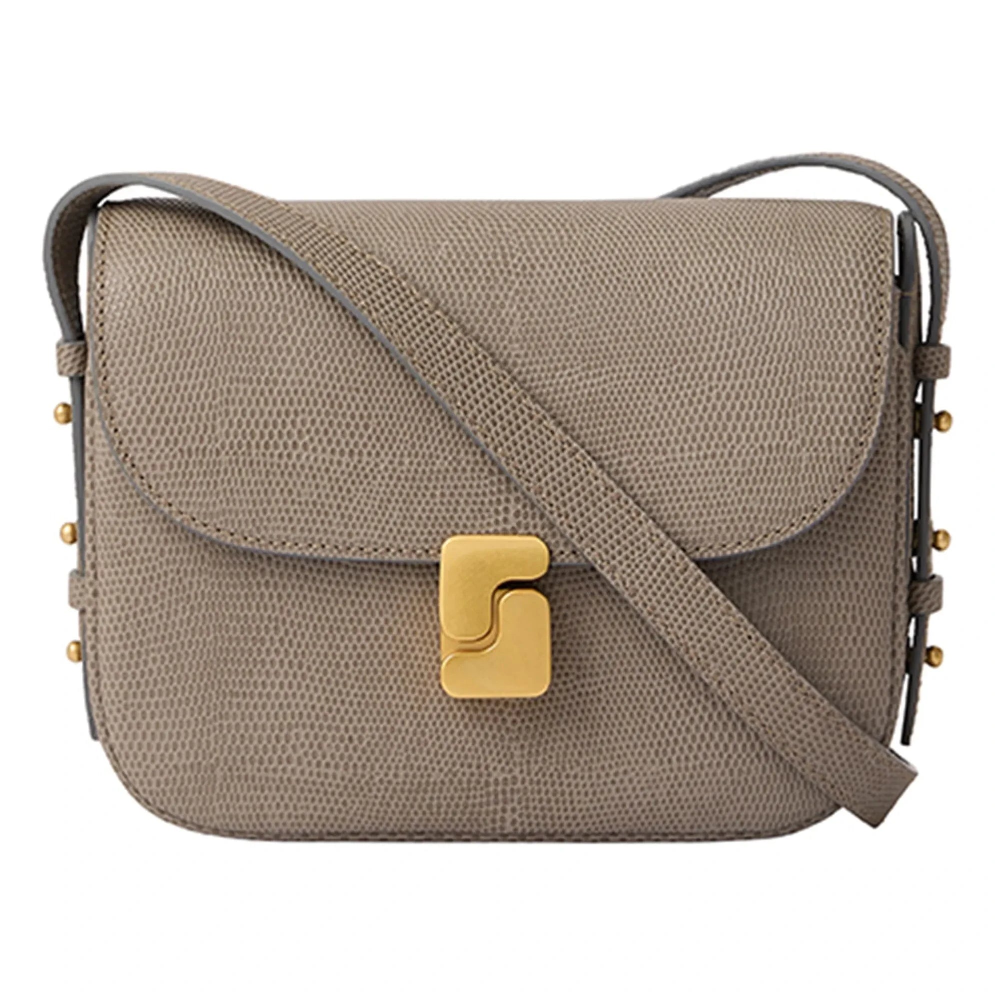 Soeur - Bellissima Mini Leather Bag | Gray