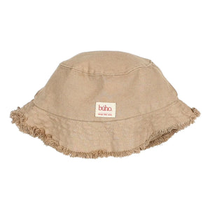 Búho - Bob Denim Effiloché Lyocell | Beige