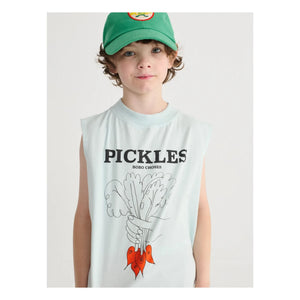Bobo Choses - Organic Cotton Tank Top | Light Blue