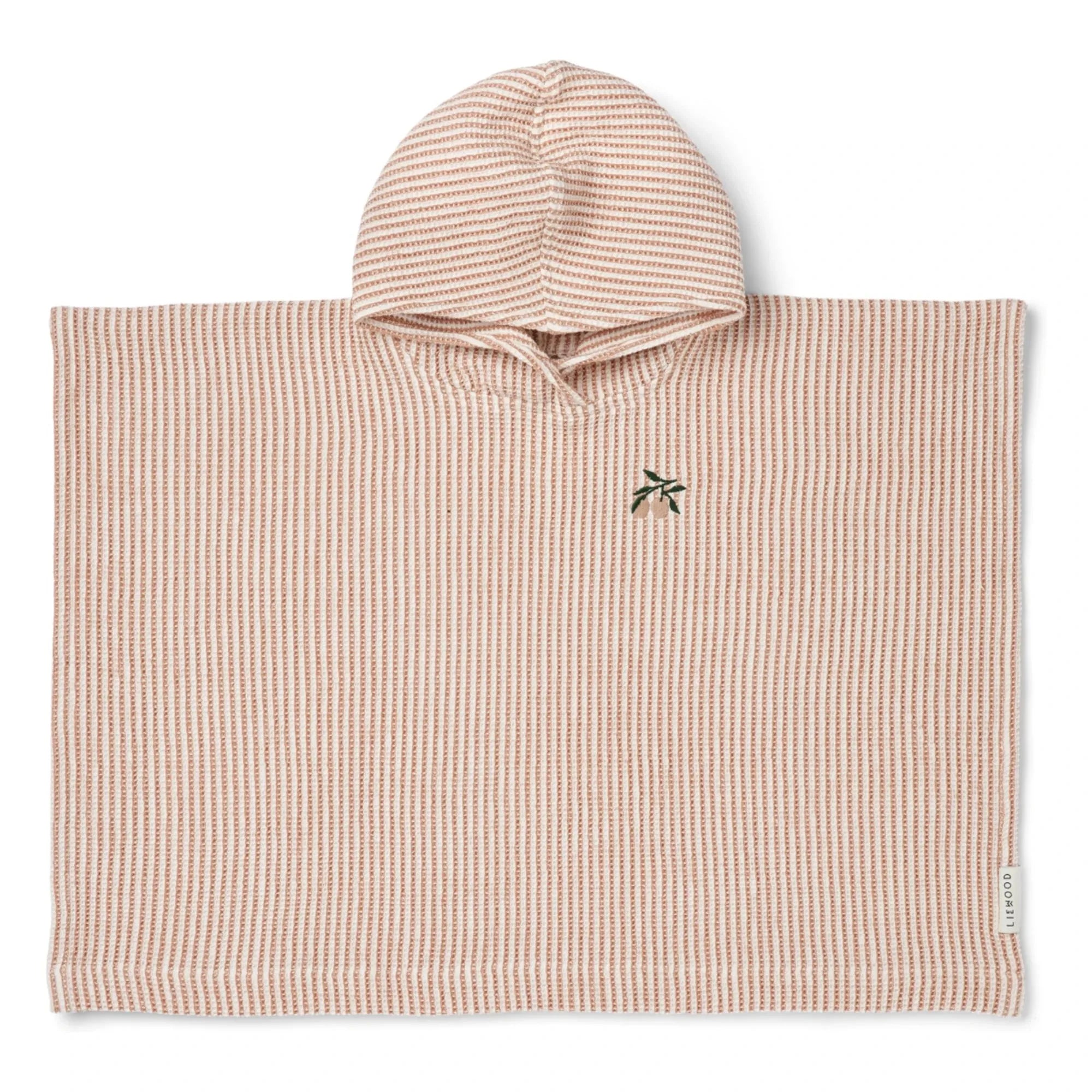 Liewood - Paco Poncho | Y/D Striped Tuscany Rose/Cream