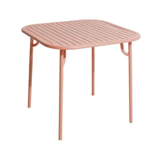 Petite Friture - Square Weekend Side Table | Blush