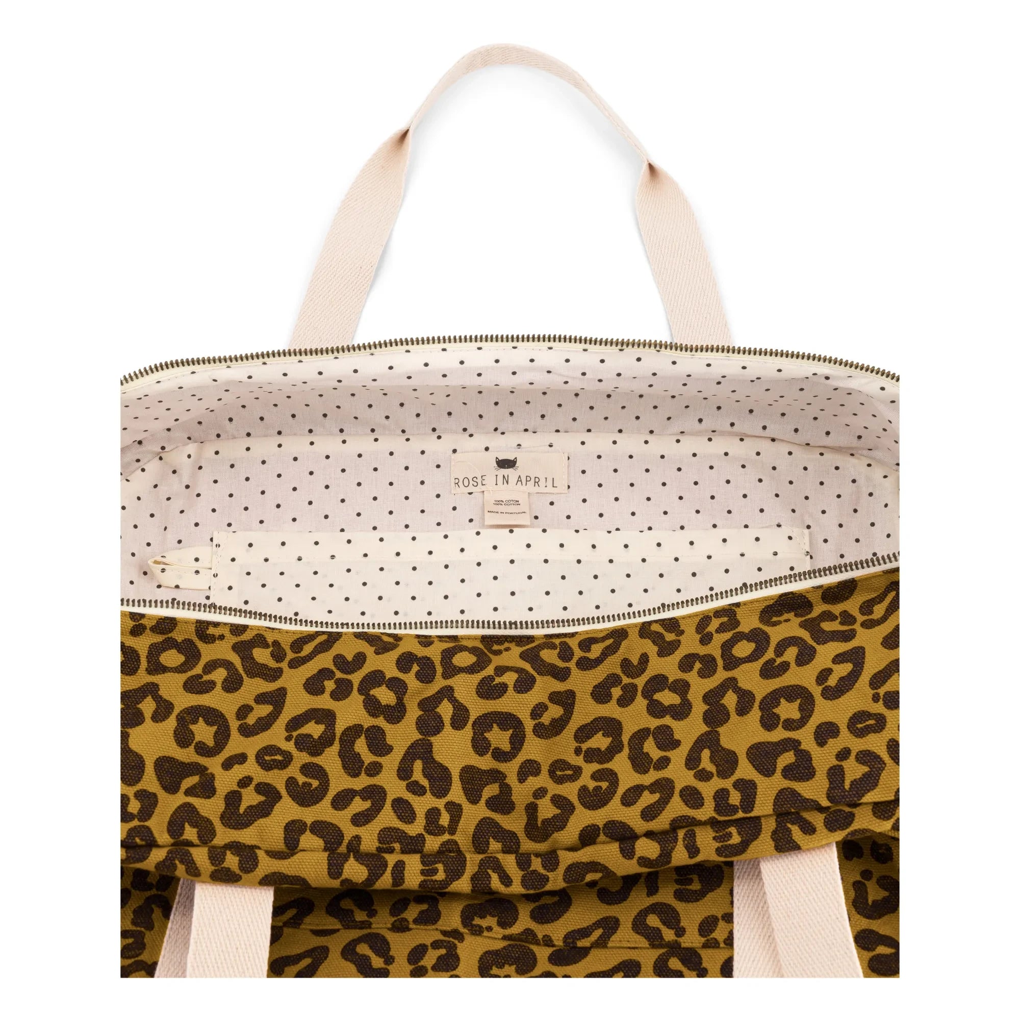 Rose in April - Raphael Graou Baby Changing Bag | Caramel