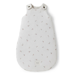 Babyshower - Cherry baby sleeping bag | Ecru