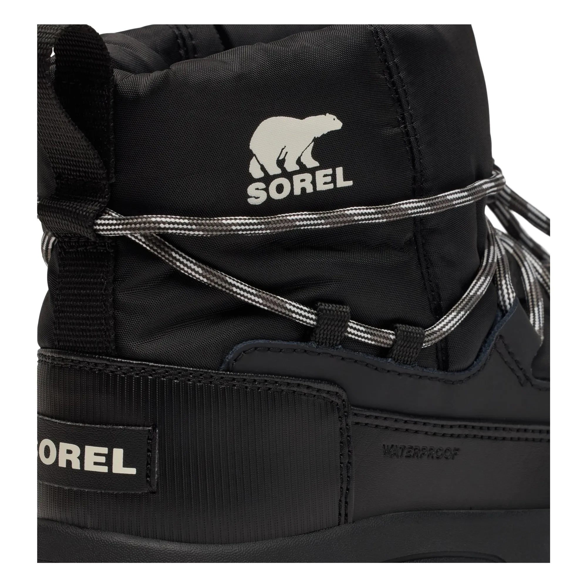 Sorel - Whitney III Slip-On su geçirmez botlar | Siyah