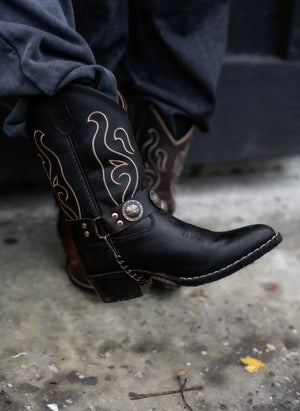 Bootstock - Bobby Kovboy Botları | Siyah