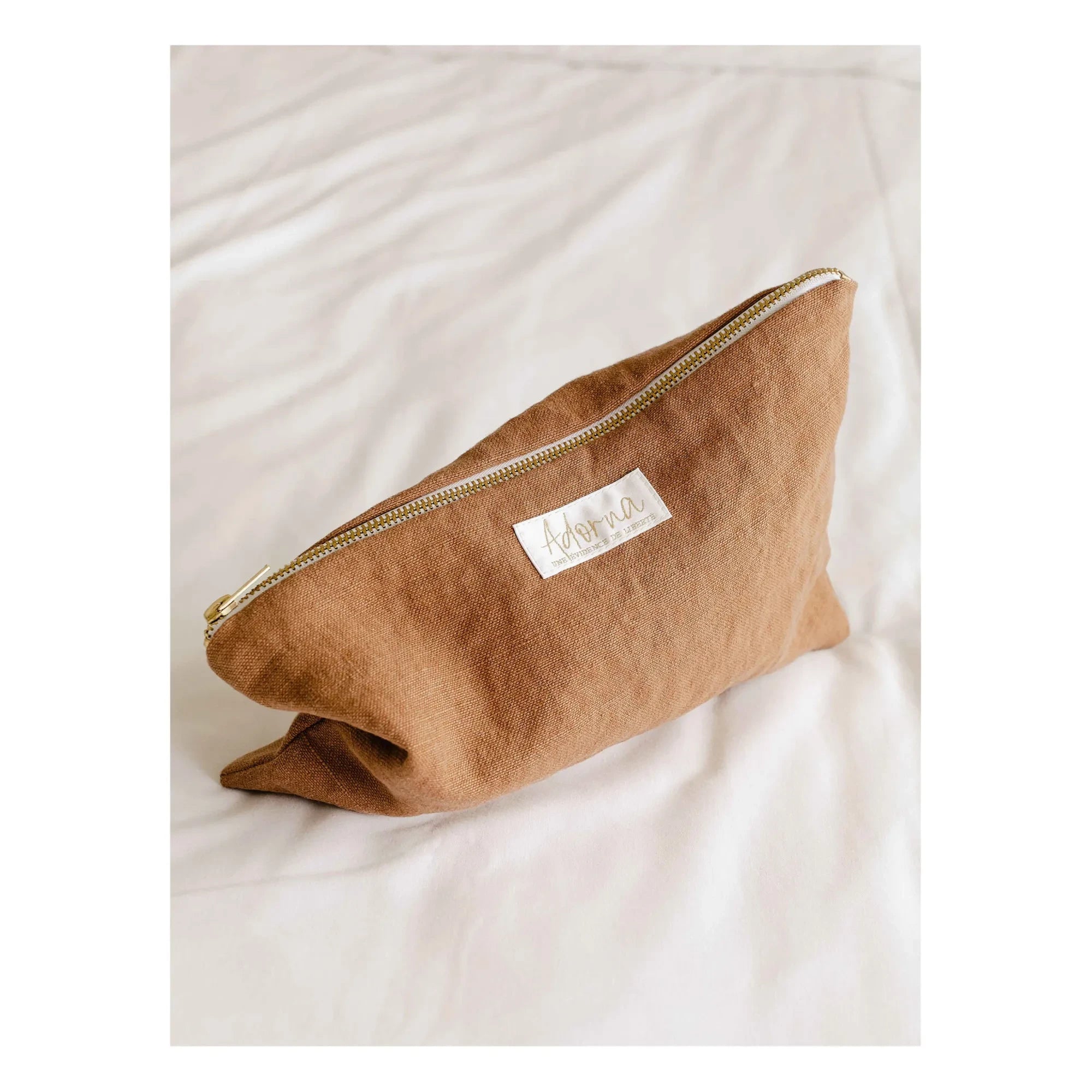 Adorna - Linen Bag | Terracotta