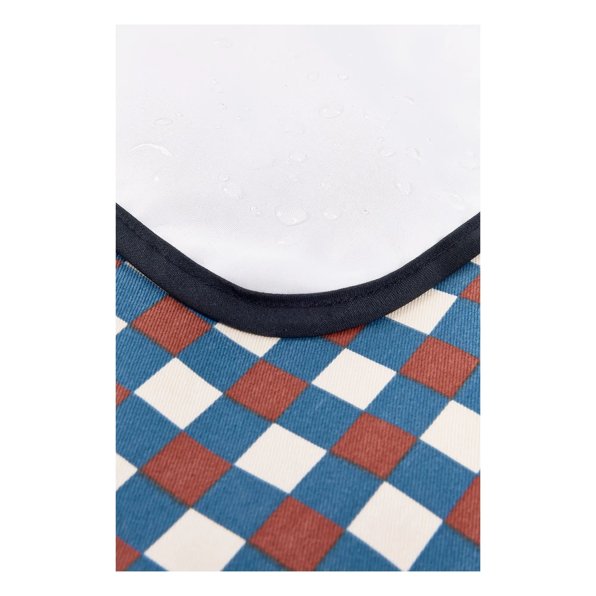 Nobodinoz - Hyde Park Mosaic Travel Baby Changing Mat | Blue