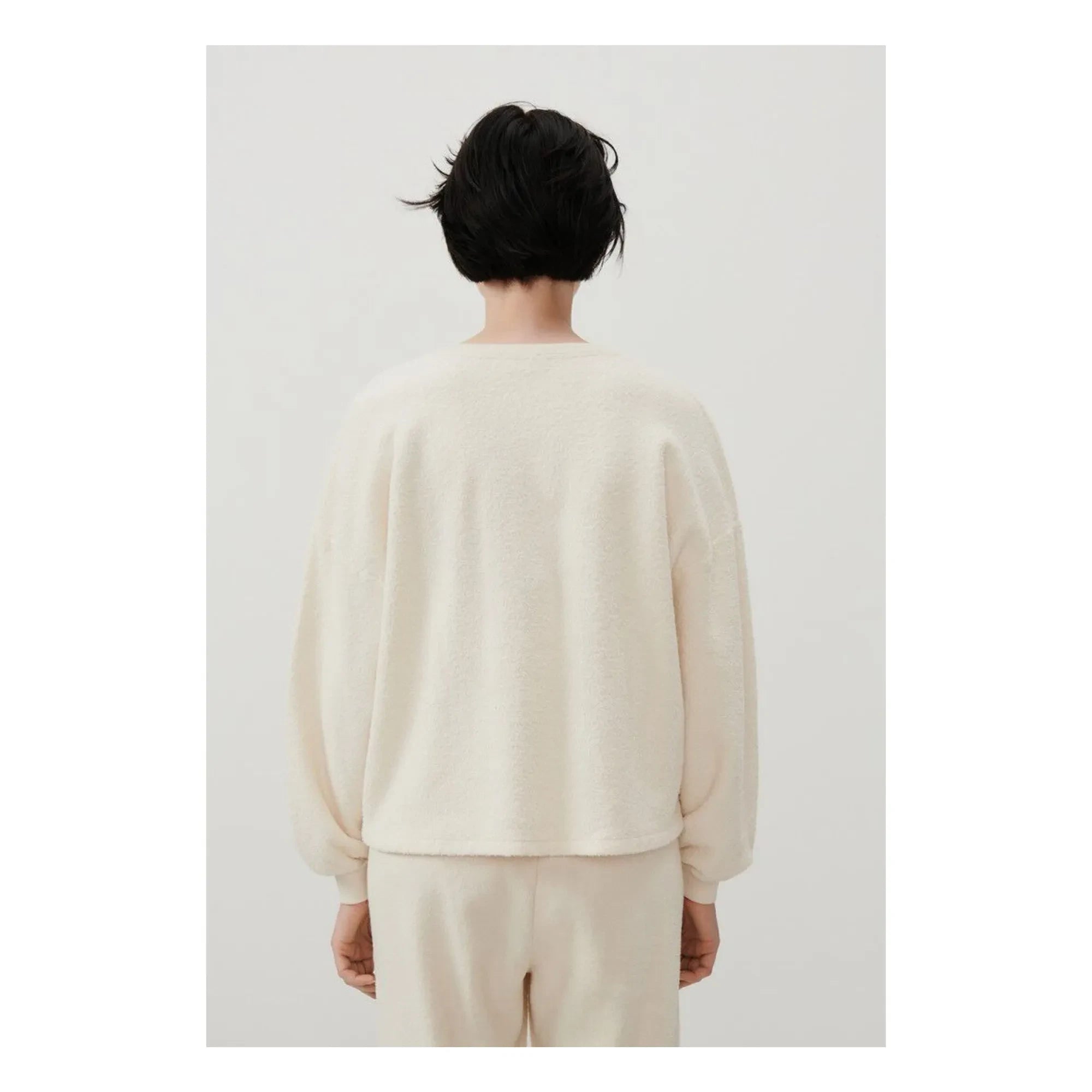 American Vintage - Bobypark Organic Cotton Sweatshirt | Ecru
