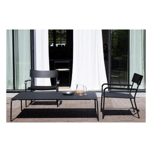 Serax - August Outdoor Side Table | Black