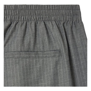 American Vintage - Striped Shorts | Heather Gray