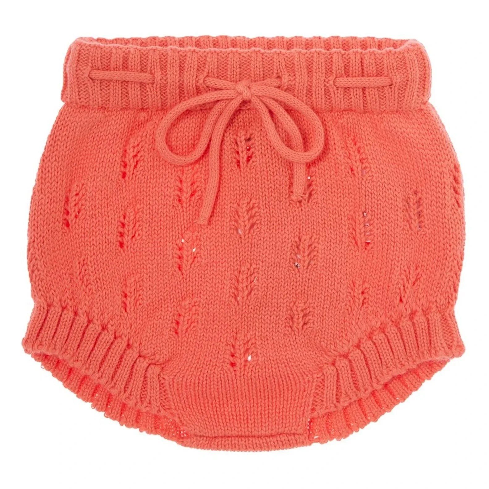 Tocoto Vintage - Colorful Knitted Shorts | Coral
