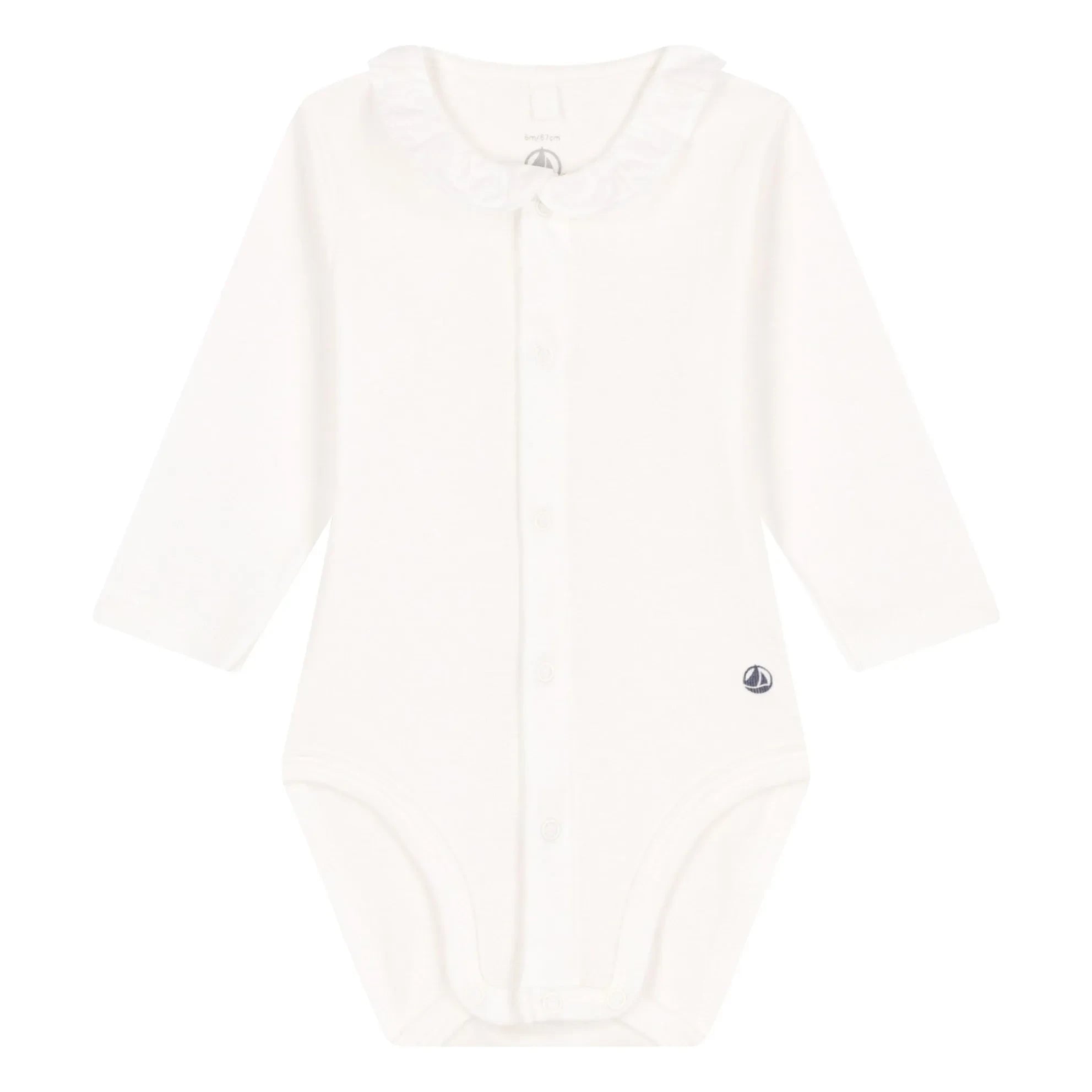Petit Bateau - White Crew Neck