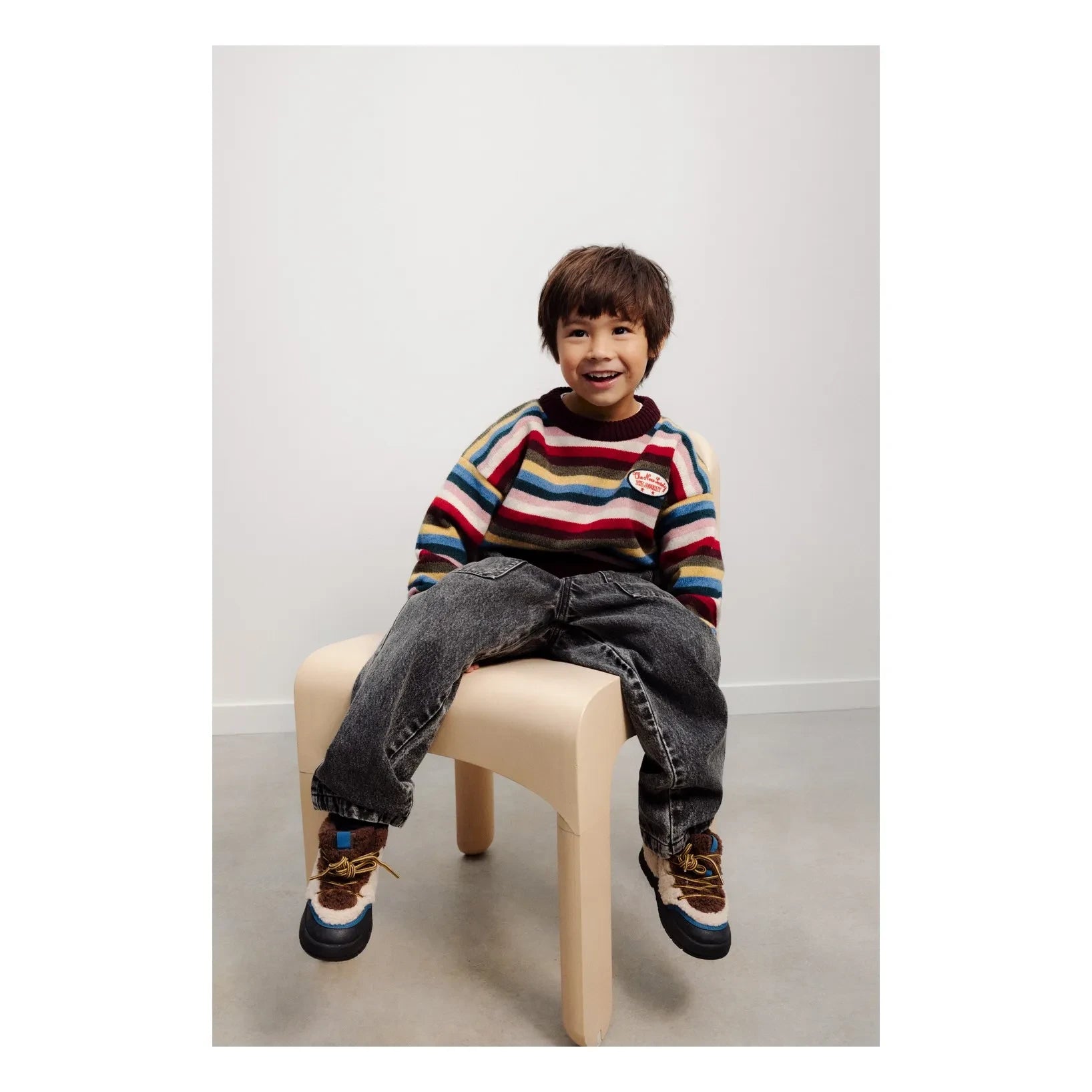 The New Society - Root Sweater Made from Recycled Fibers | Blue