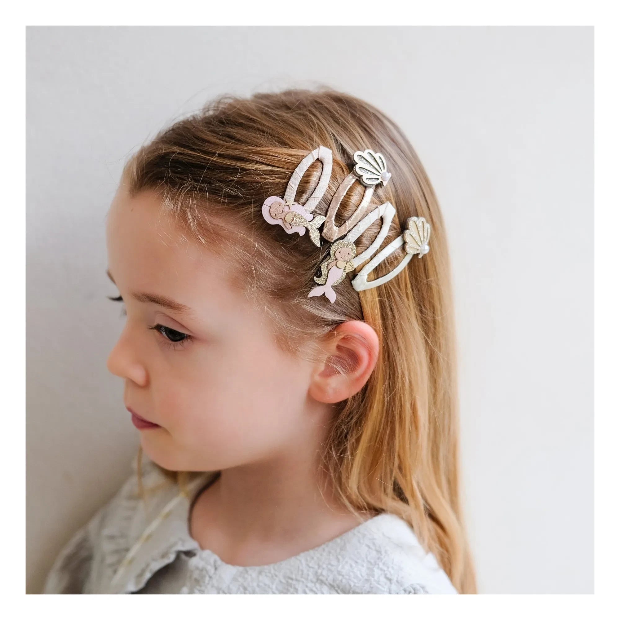 Mimi & Lula - 4 Siren Hairpin Set | Gold