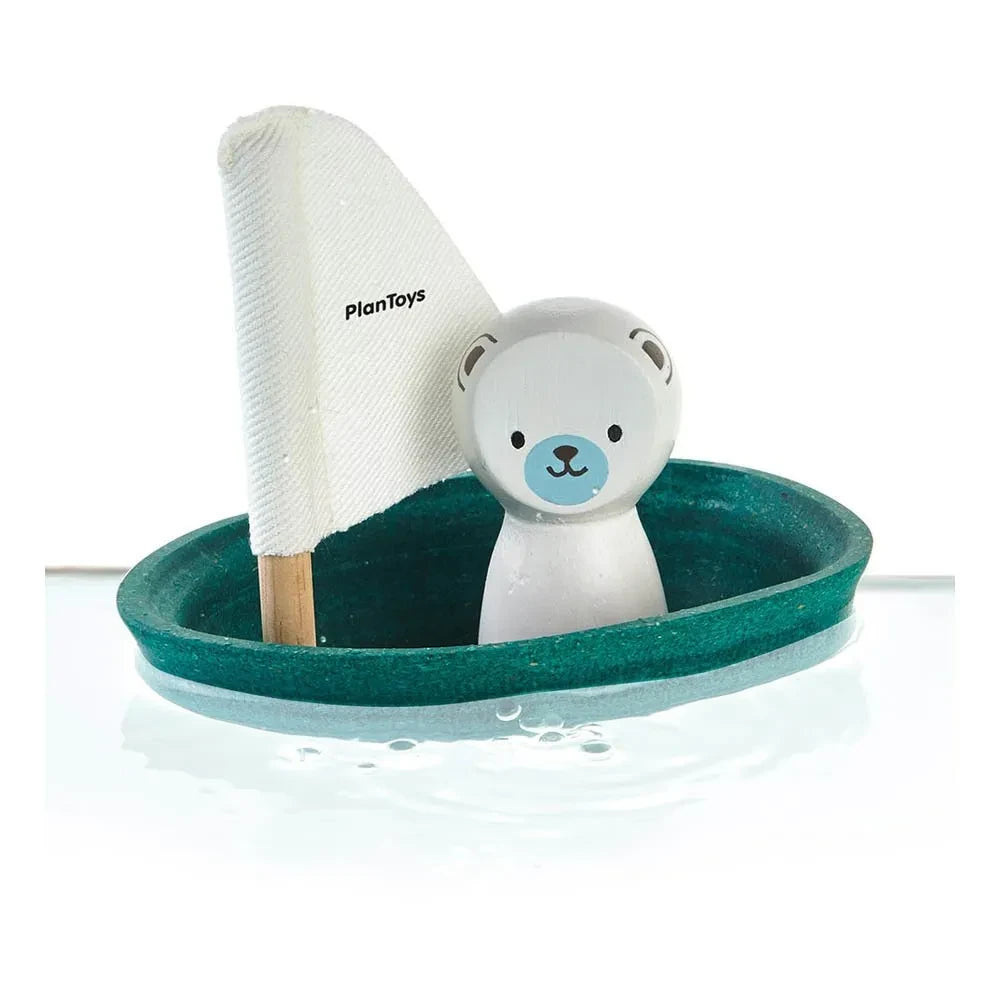 Plan Toys - Polar Bear Yüzer Bot