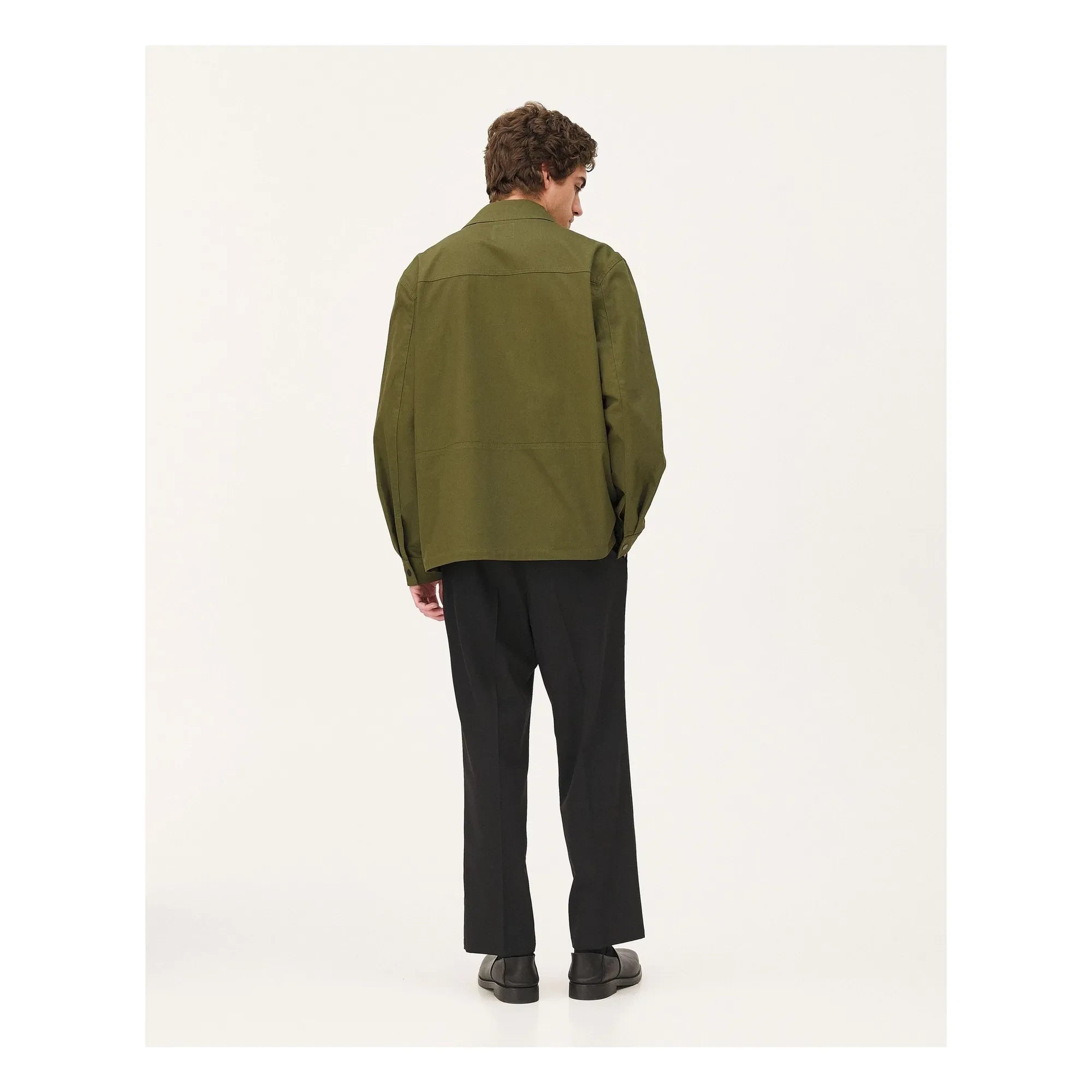 Noyoco - Vancouver Organik Pamuk Ceket | Forest Green