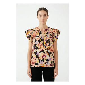 Ulla Johnson - Abril Pamuk Bluz | Pembe