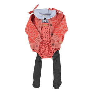 Piupiuchick - Leopard Wool Vest | Pink