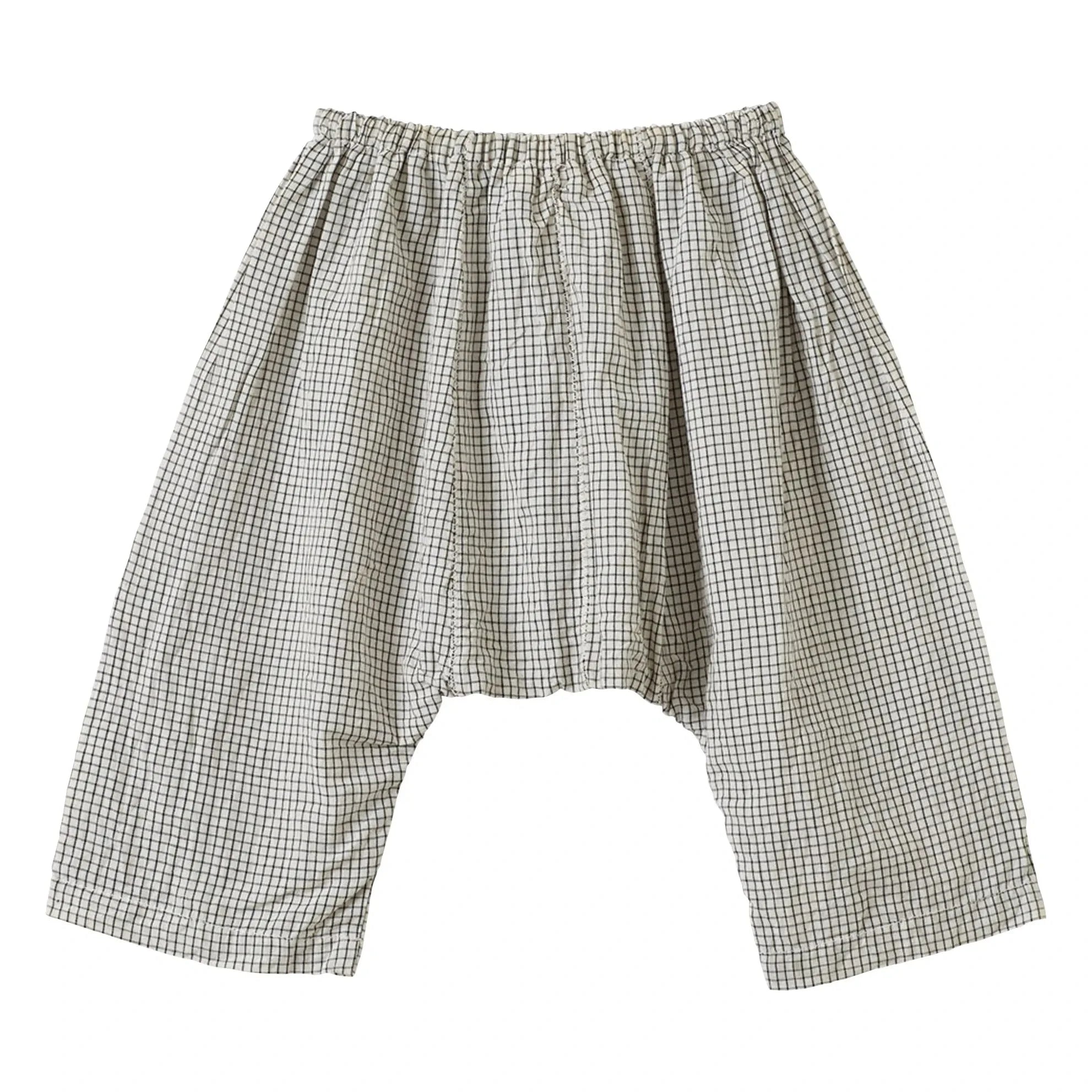 Caramel - Acorus Check Top and Pants Set | White