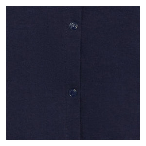 Petit Bateau - Organic Cotton Belted Cardigan | Navy