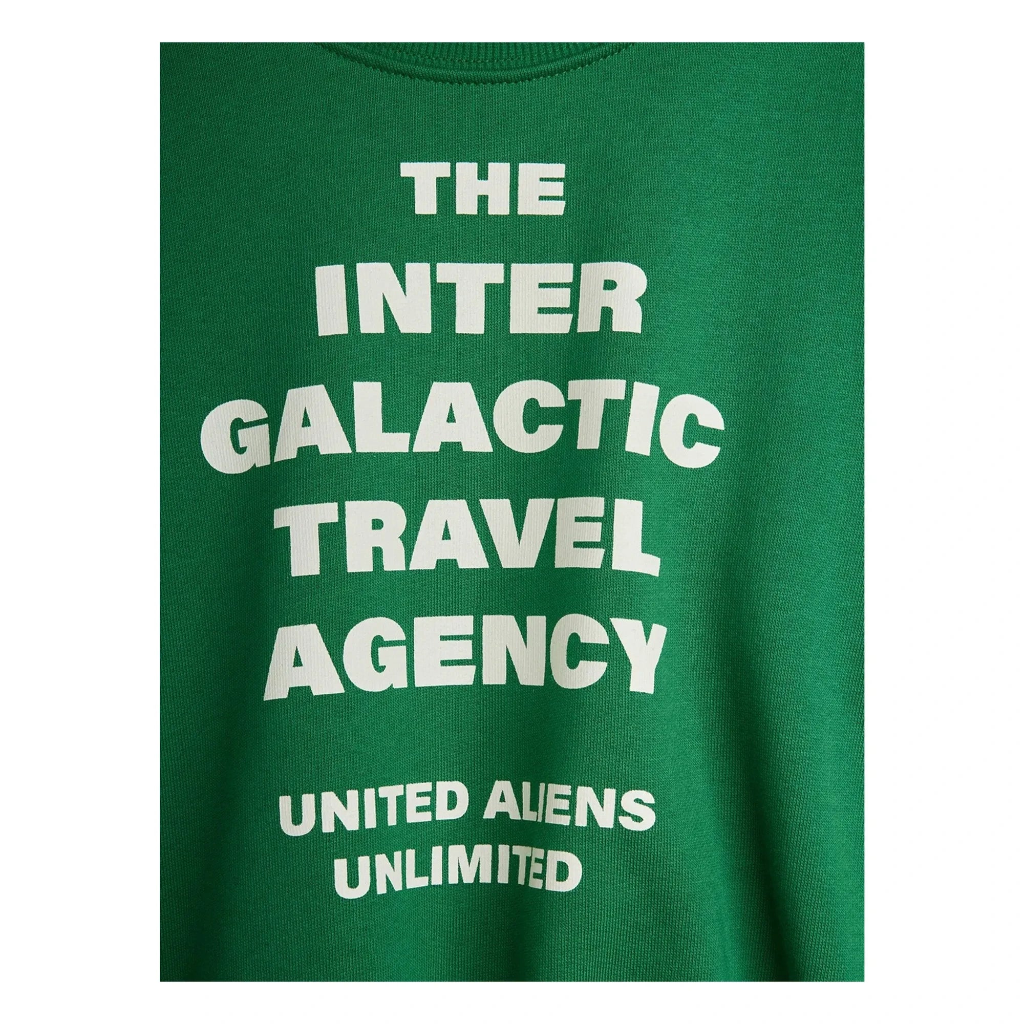 Mini Rodini - Sweat Travel Agency Organic Cotton | Green