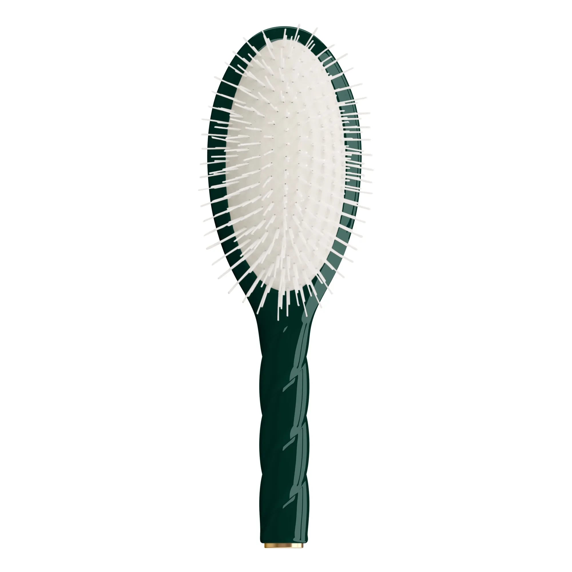 La Bonne Brosse - Twist No.07 Hairbrush - Detangling and Revitalizing | Emerald Green