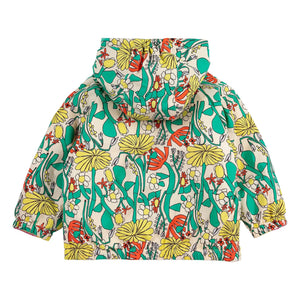 Bobo Choses - Color Block Recycled Fiber Reversible Baby Jacket | Yellow
