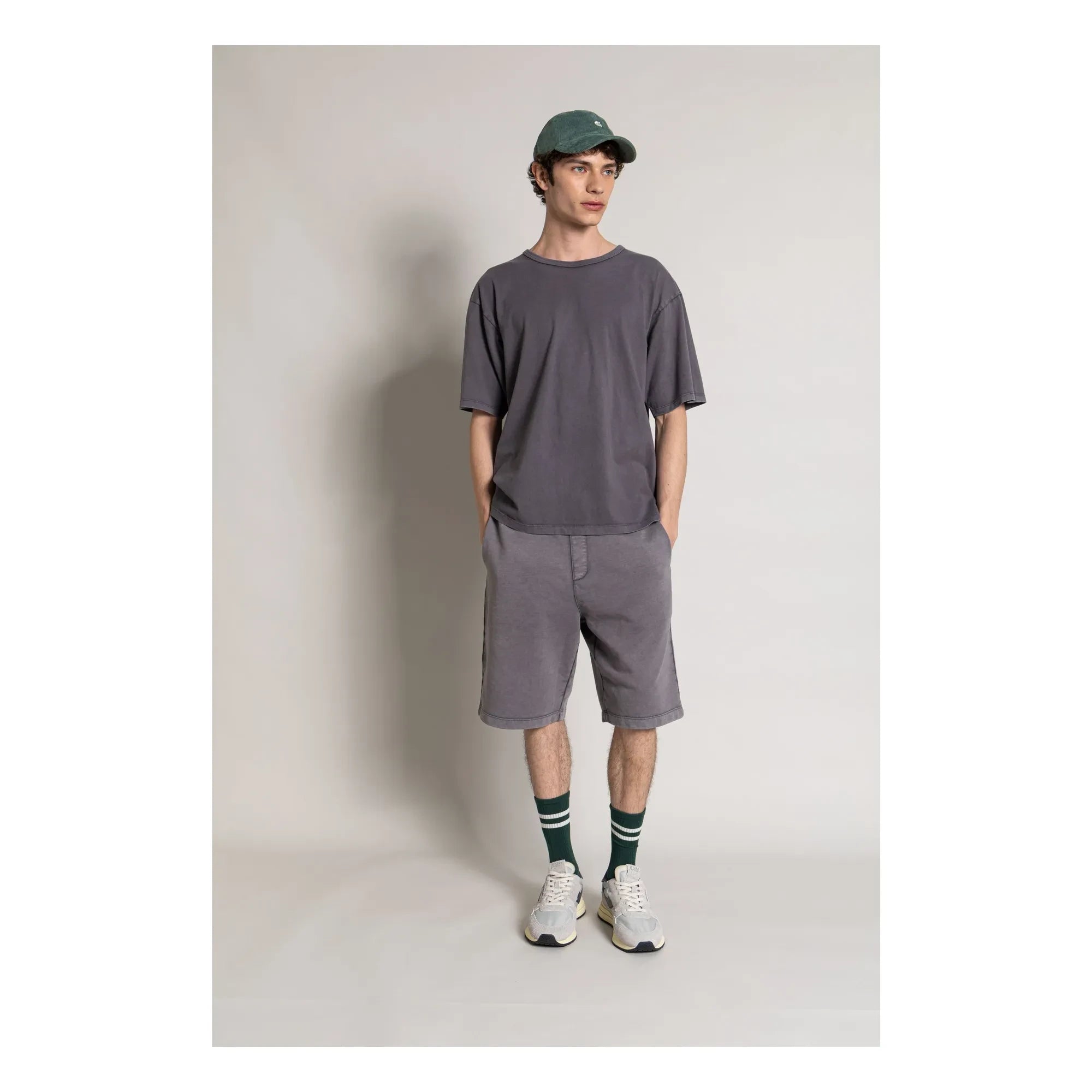 Smallable Man - Aron Organic Cotton Shorts | Charcoal
