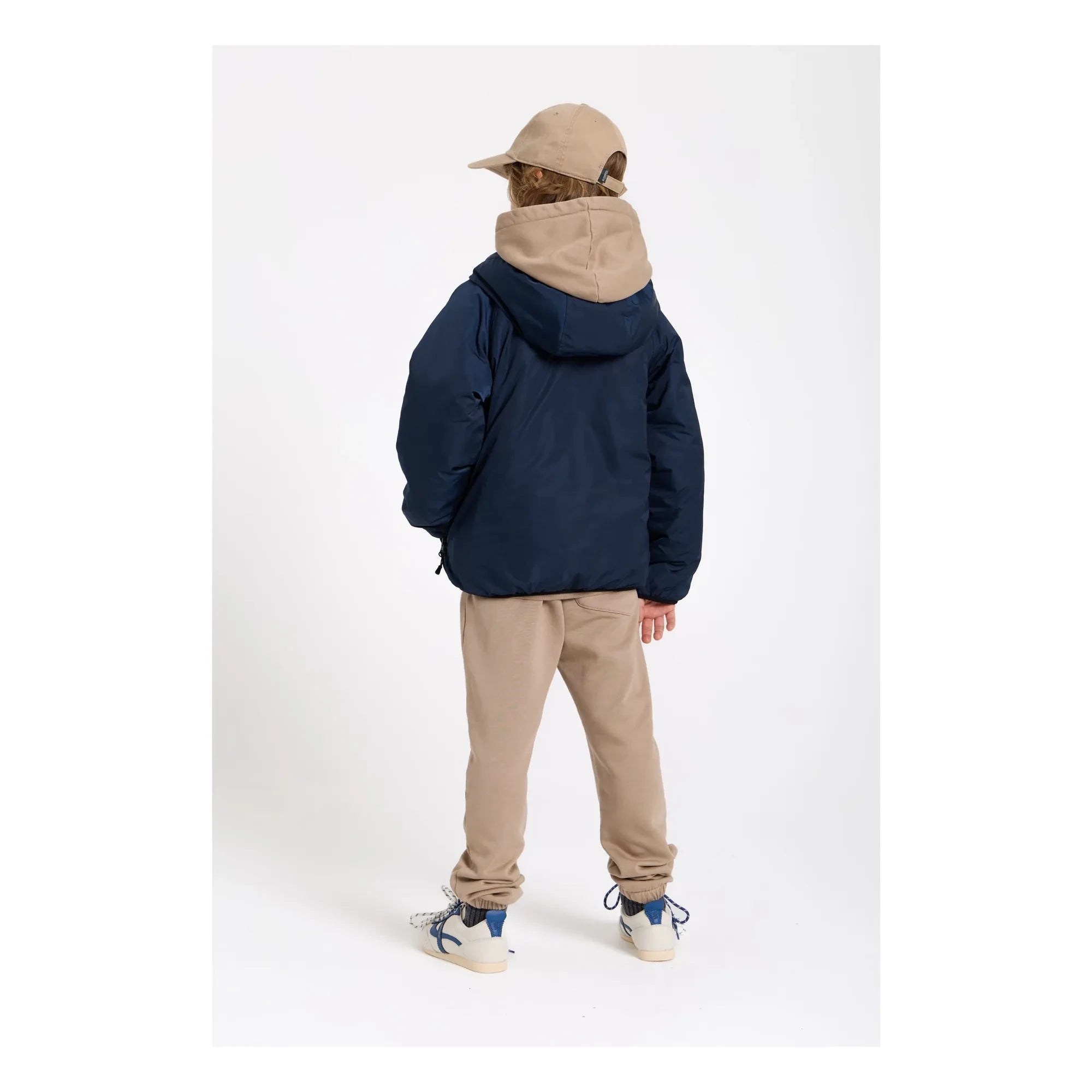 Smallable Kid - Rush organik pamuk jogger | Taupe kahverengi