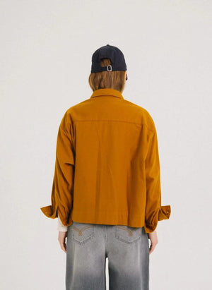 Tinsels - Usk Pamuklu Overshirt | Yellow Curry rengi