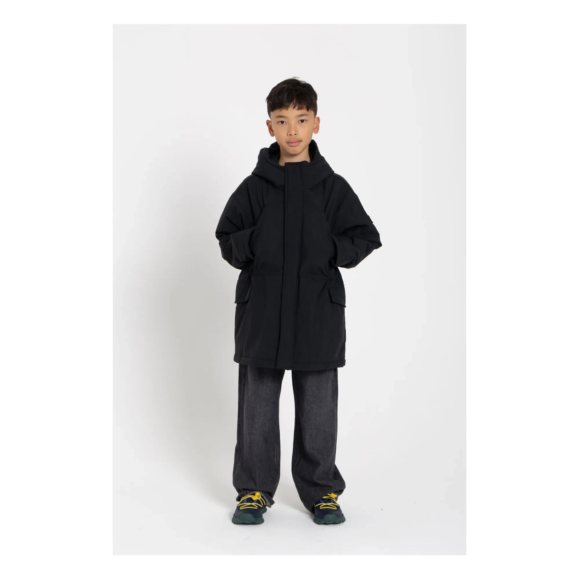 Finger in the Nose - Oden Quilted Lined Parka | Black