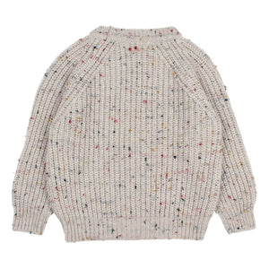 Búho - Botonato Chiné Sweater | Gray