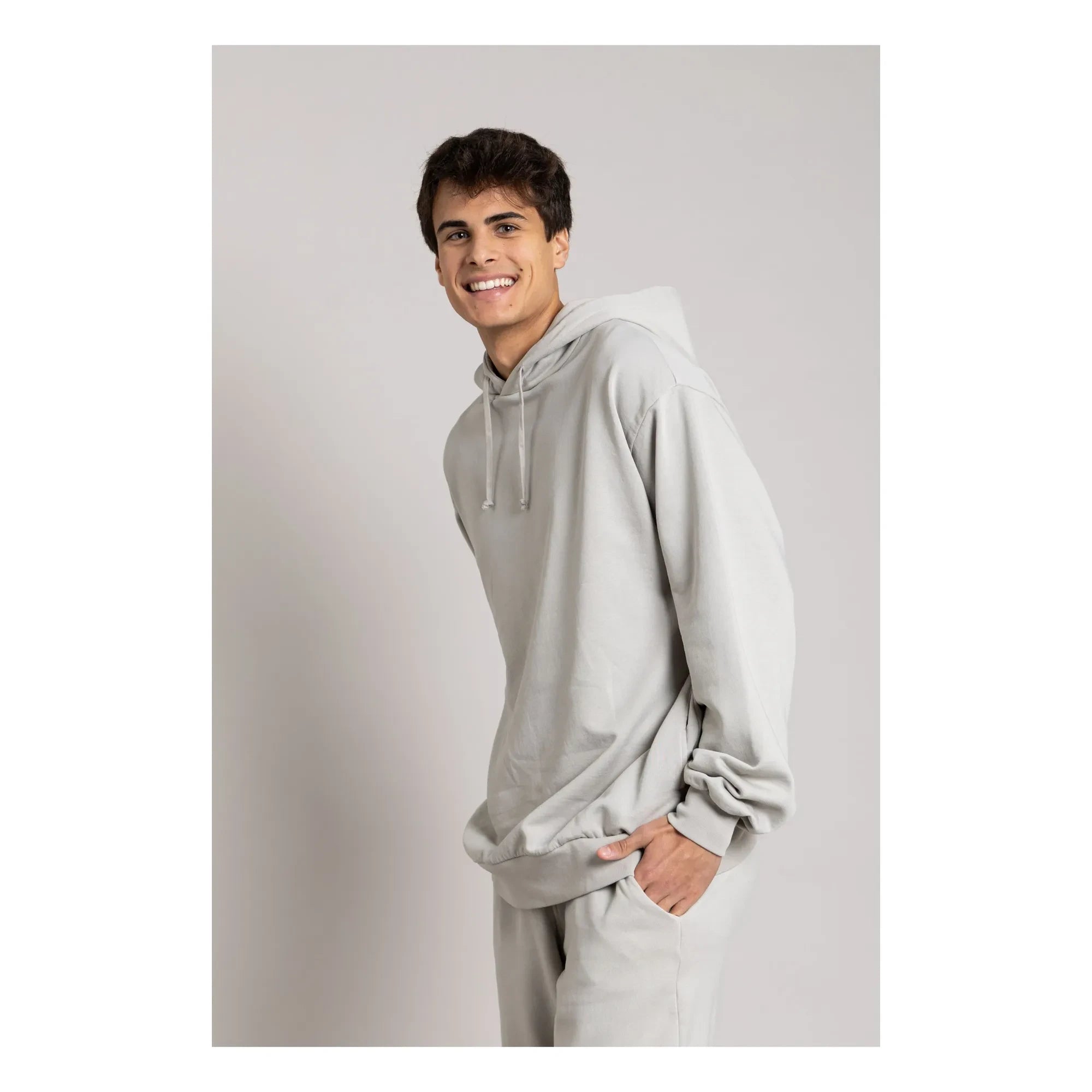 Smallable Man - Java Organic Cotton Sweatshirt | Pearl Grey