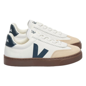 Veja - O.T. Leather Volleyball Lace Sneakers | Navy