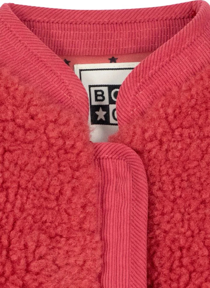 Bonton - Peppa Sherpa ceket | Framboise