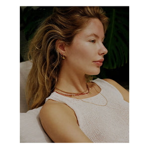 Anni Lu - Brown Harmony Necklace | Red