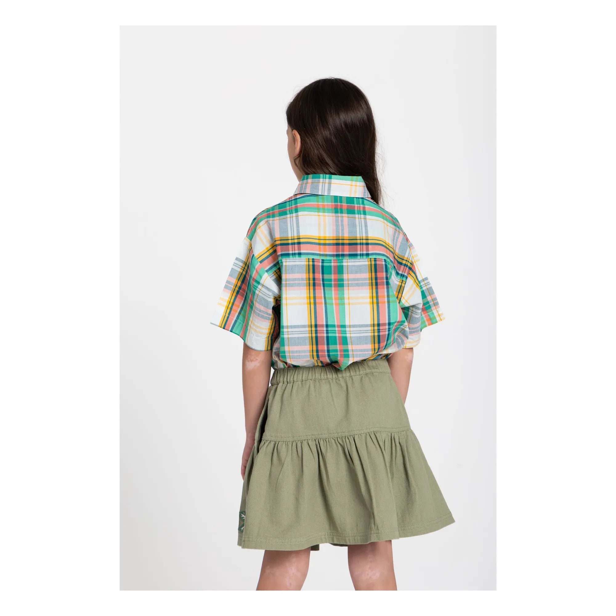 Hundred Pieces - Saskia Check Shirt | Peach