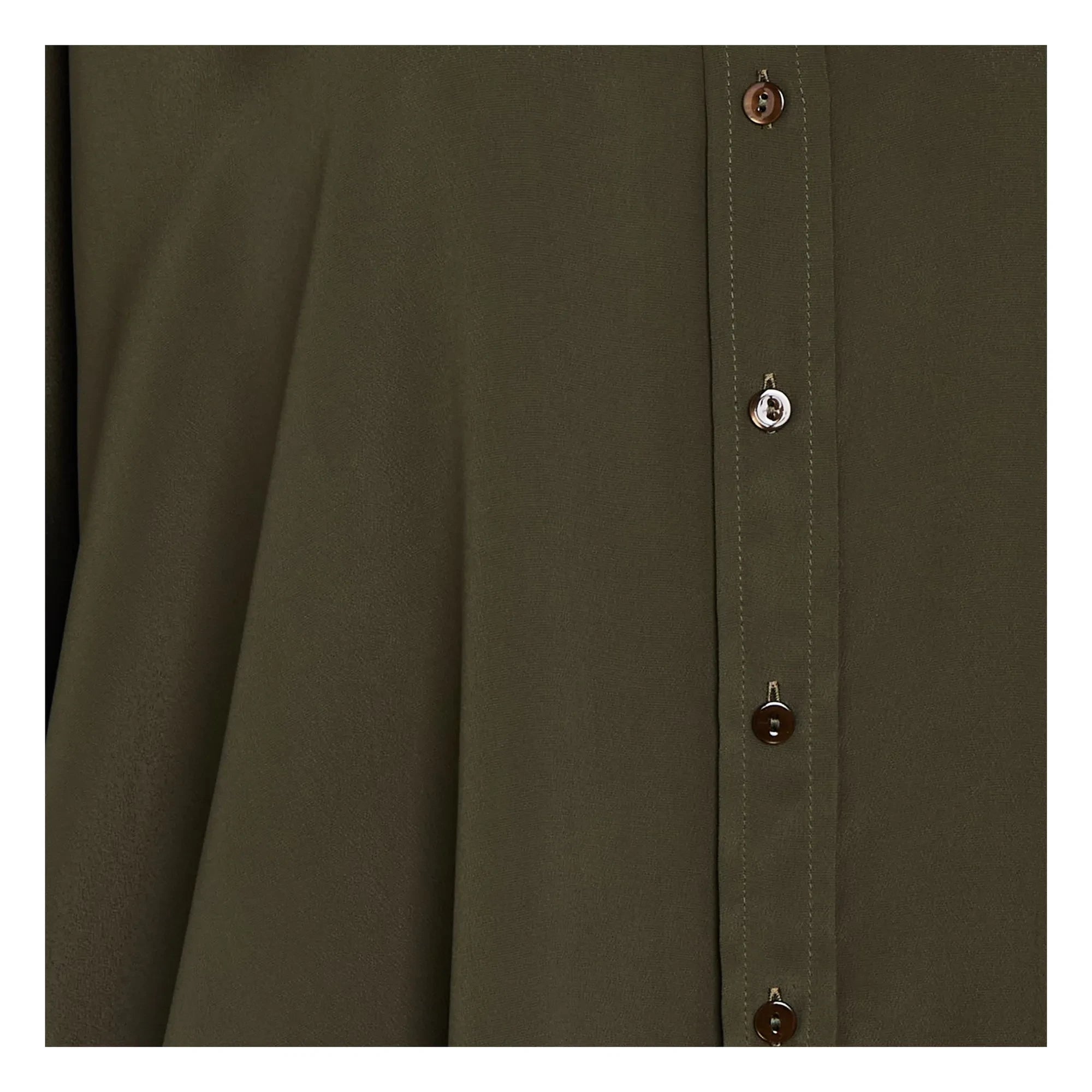 Momoni - Brooklin Metallic Shirt | Dark Green