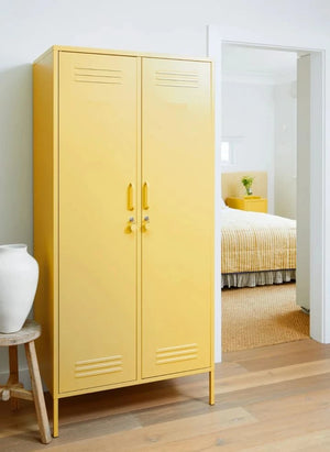 Mustard Made - Twinny Metal Cabinet | Pale Yellow