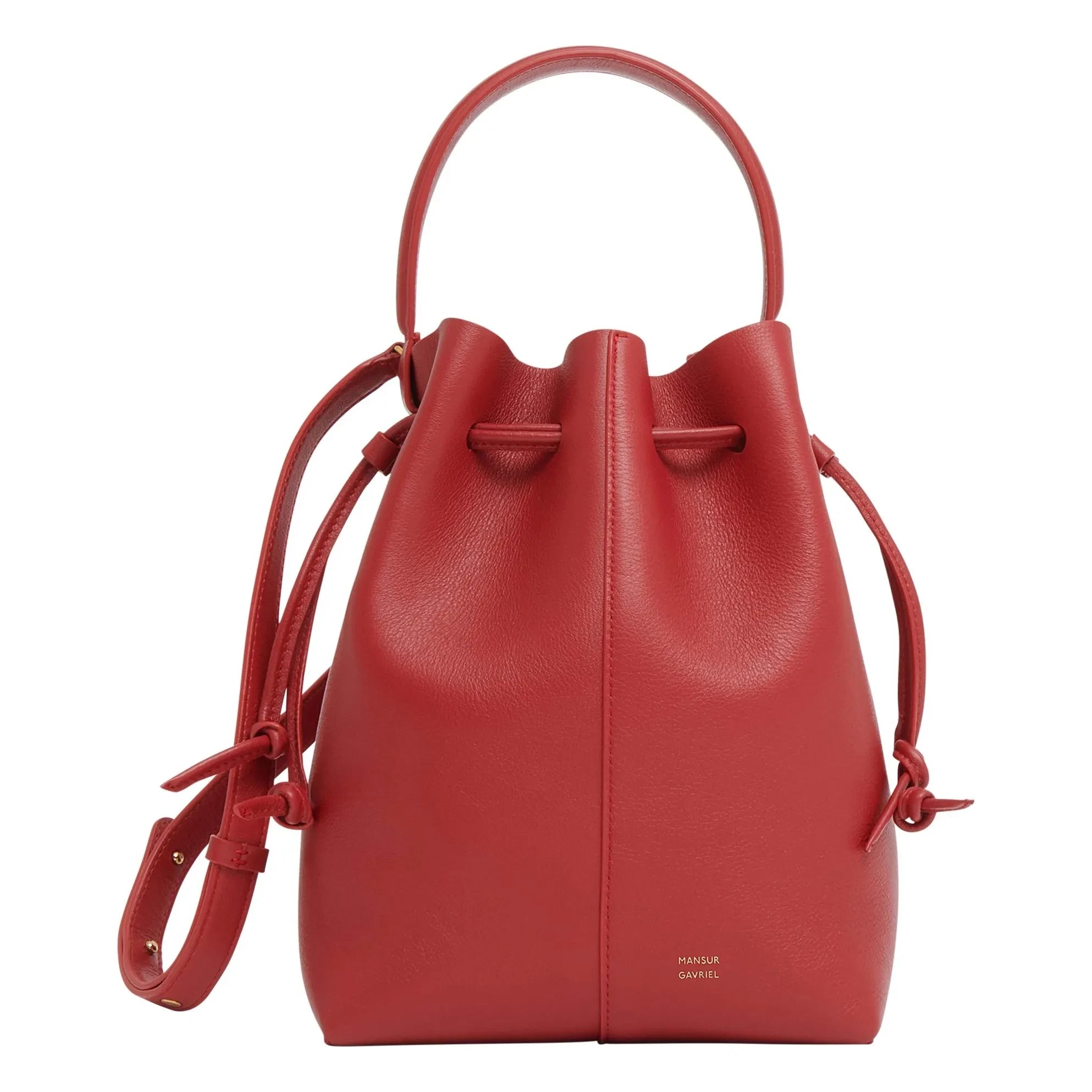 Mansur Gavriel - Dea Bucket Bag | Red