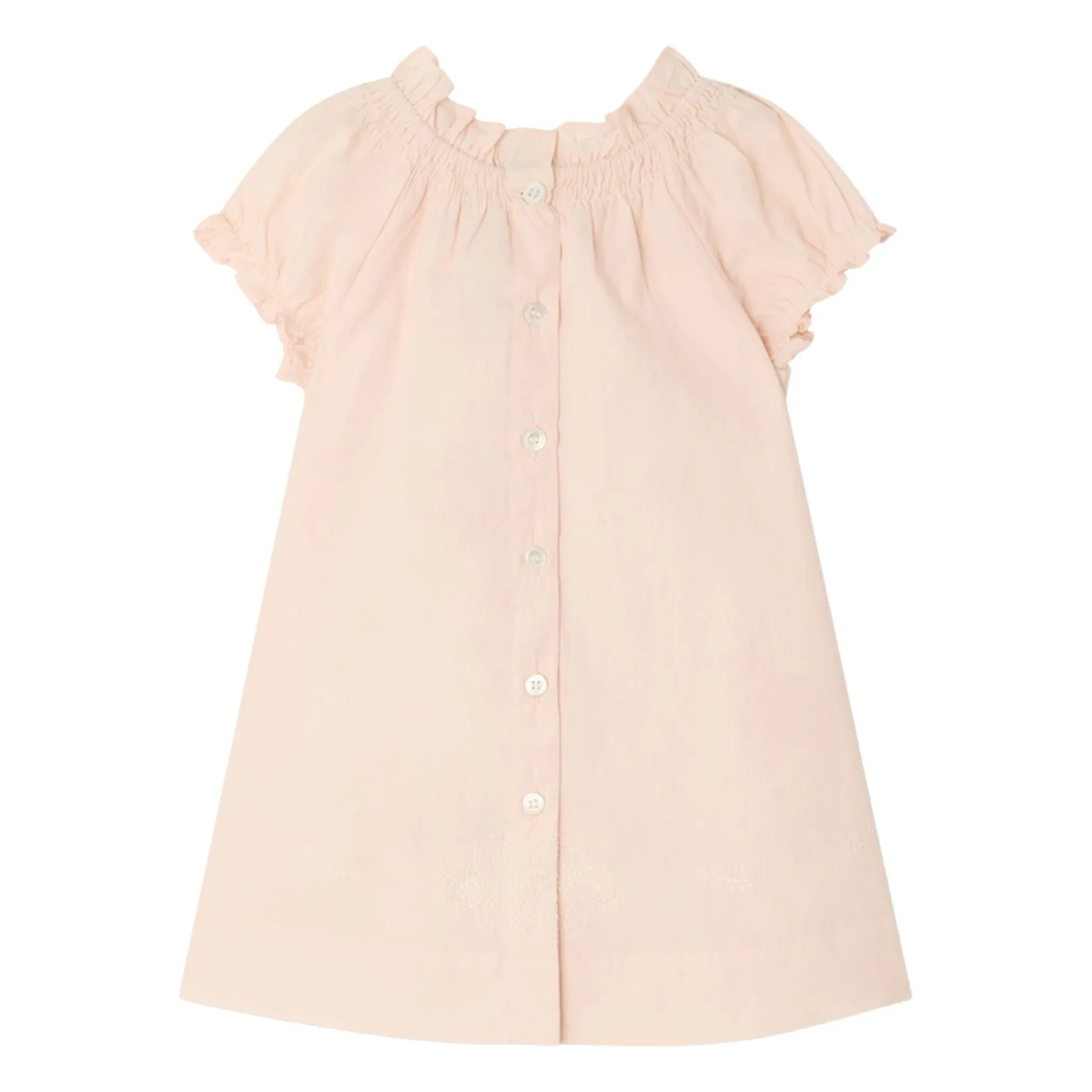 Bonpoint - Sidwell Organic Cotton Dress | Powder Pink