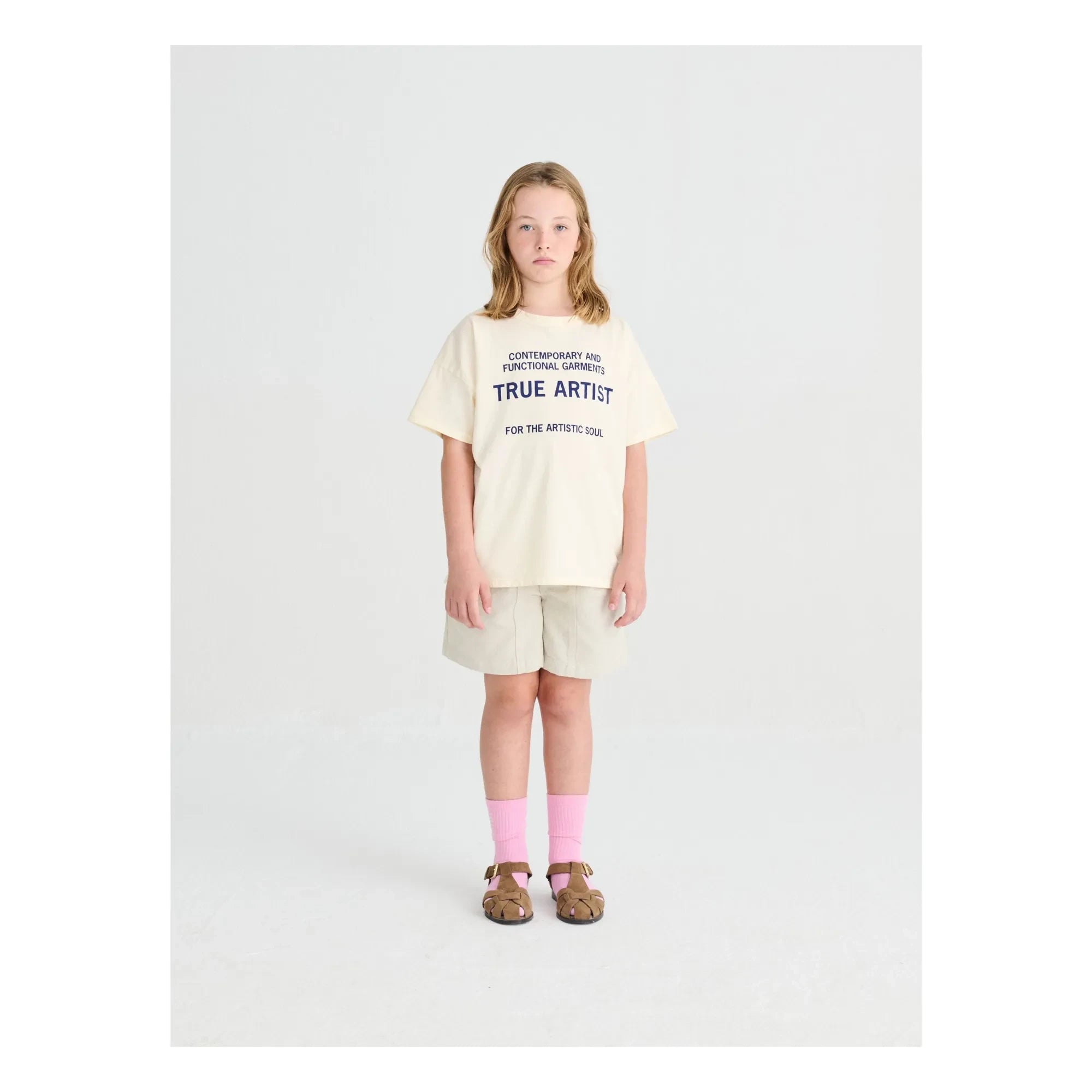 True Artist - Short No.13 Recycled Cotton | Gray Melange