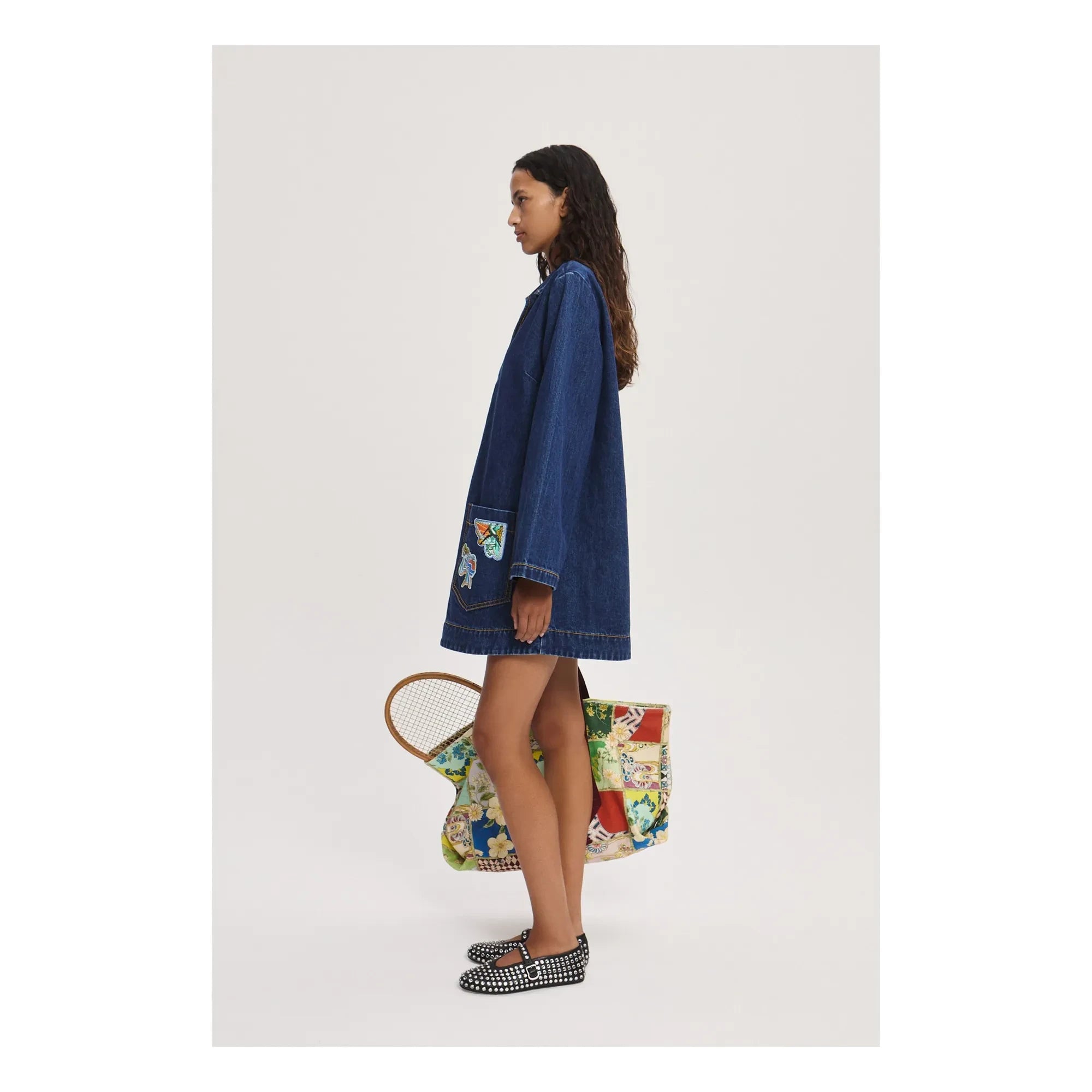 Alémais - Speedy Denim Elbise | Indigo
